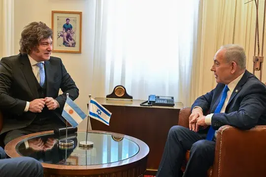 Milei y Netanyahu anunciaron vuelos directos y un acuerdo en inteligencia artificial.