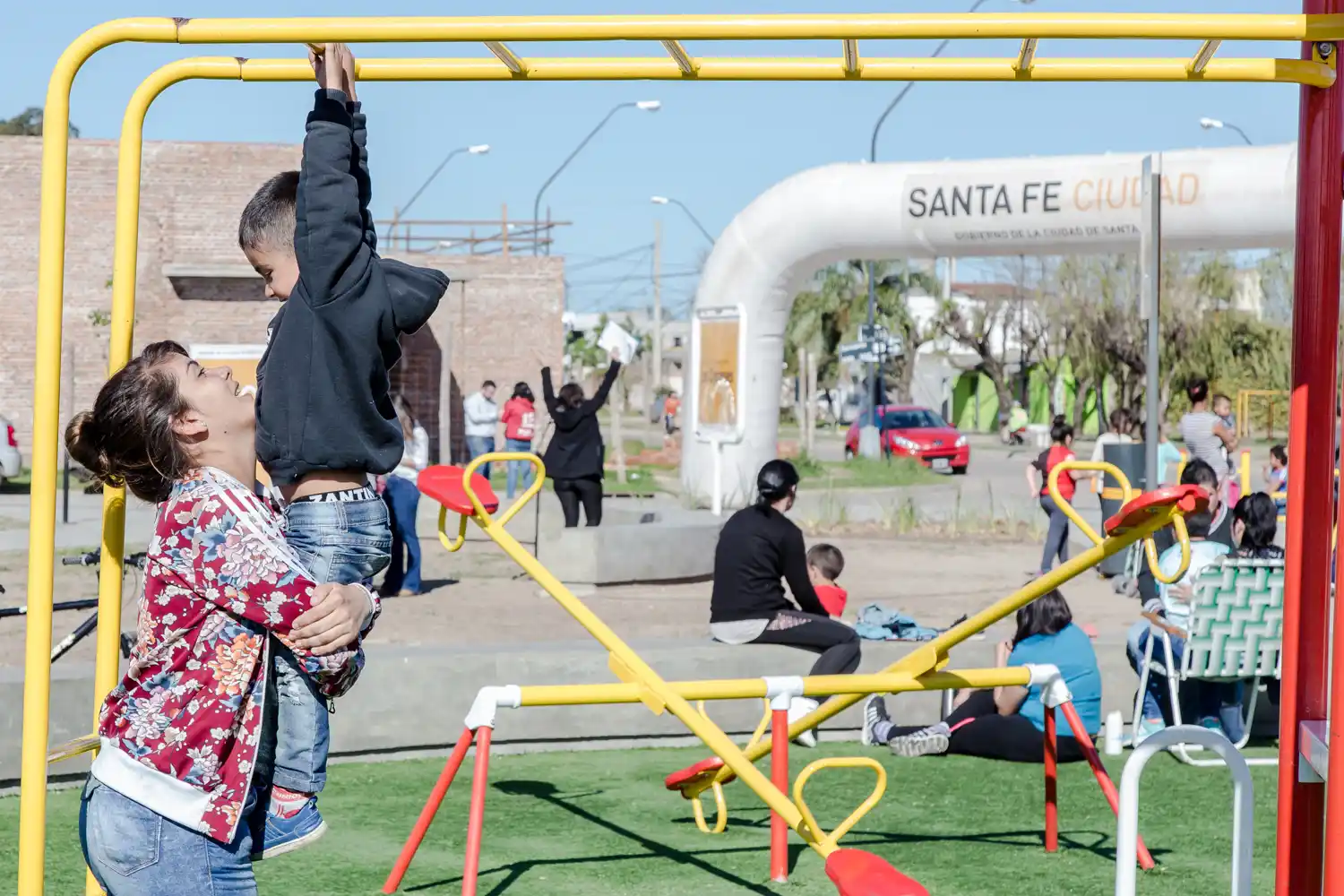 El Municipio inauguró esta tarde la Plaza Los Cipreses