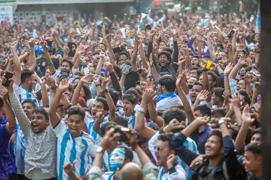Bangladesh volvió a enloquecer con la victoria de la Scaloneta ante Croacia