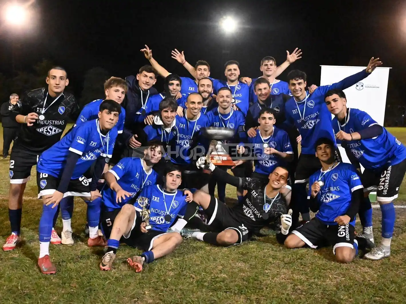 Deportivo Urdinarrain, el último campeón y el más ganador con tres consagraciones.