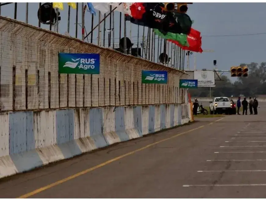 El autódromo "Ciudad de Rafaela" se prepara para recibir una nueva fecha del Turismo Carretera. 
 Foto: AR