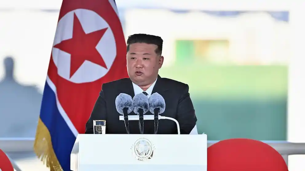 Kim apoya a Rusia en la guerra con Ucrania.