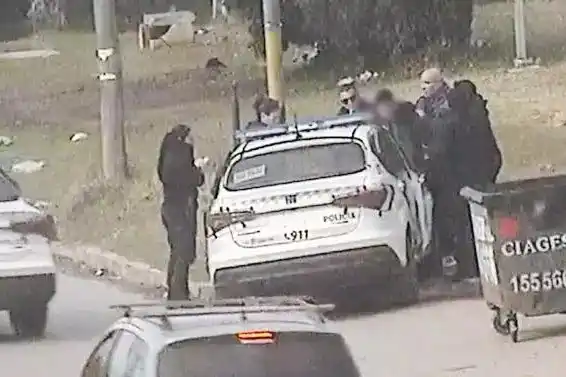 Por las cámaras del COM lograron detener a delincuente que había robado una camioneta