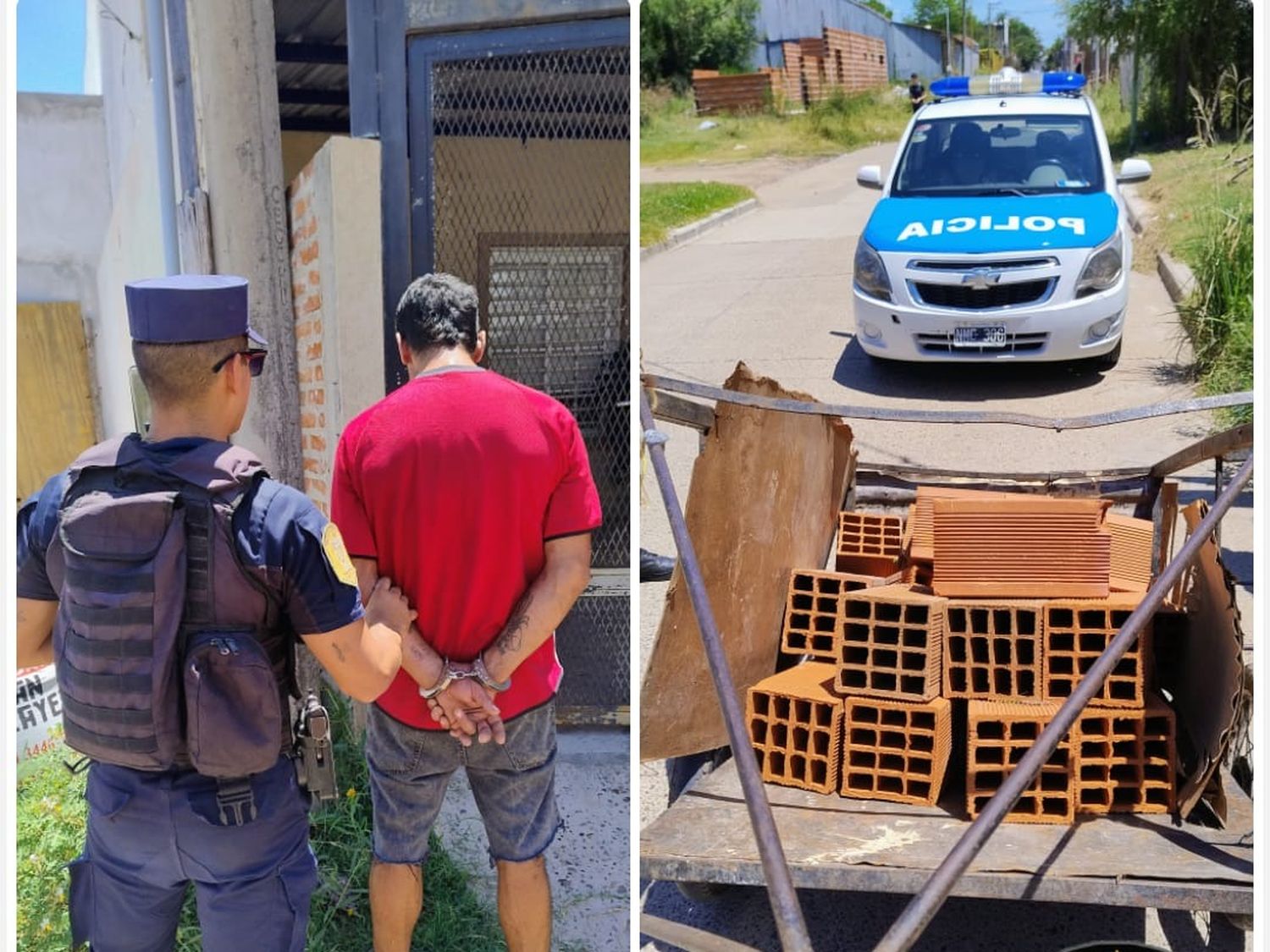 Un gualeguaychuense con "frondoso prontuario" volvió a delinquir