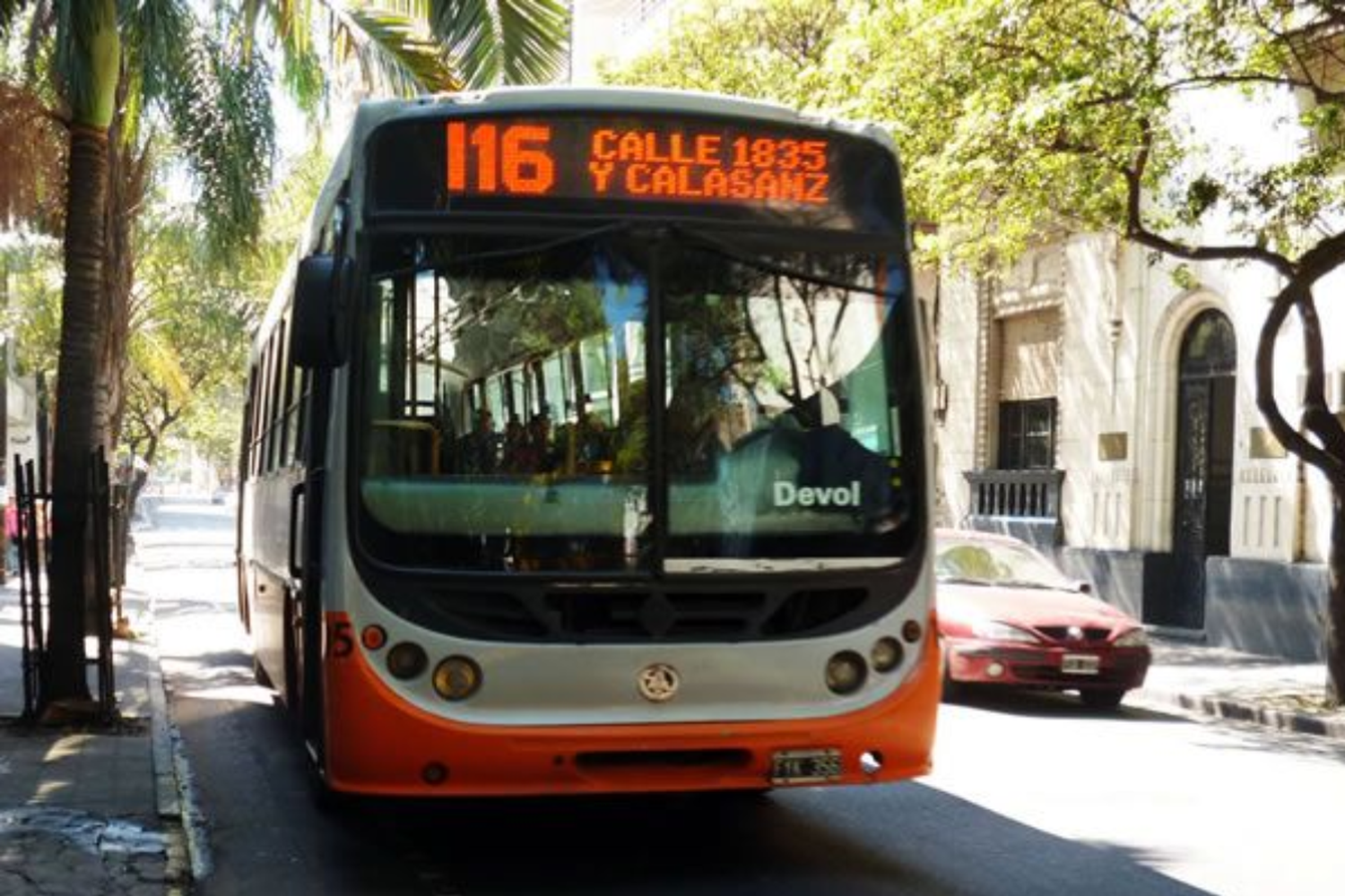 Colectivo línea 116.