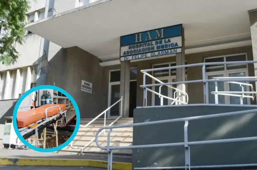 El fallecido se atendió en el Hospital de la Asociación Médica de Bahía Blanca.