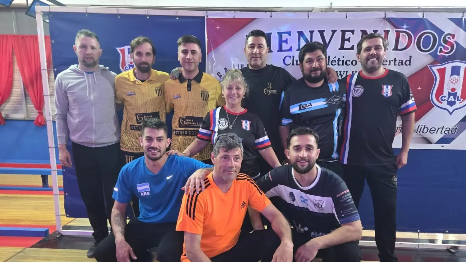 Delegación local. Presente en Mar del Plata