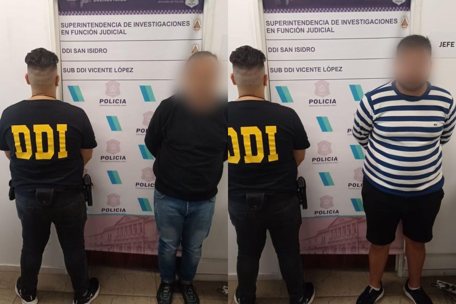 Así detuvieron a dos "piratas del asfalto" de La Matanza que habían robado una camioneta en Vicente López
