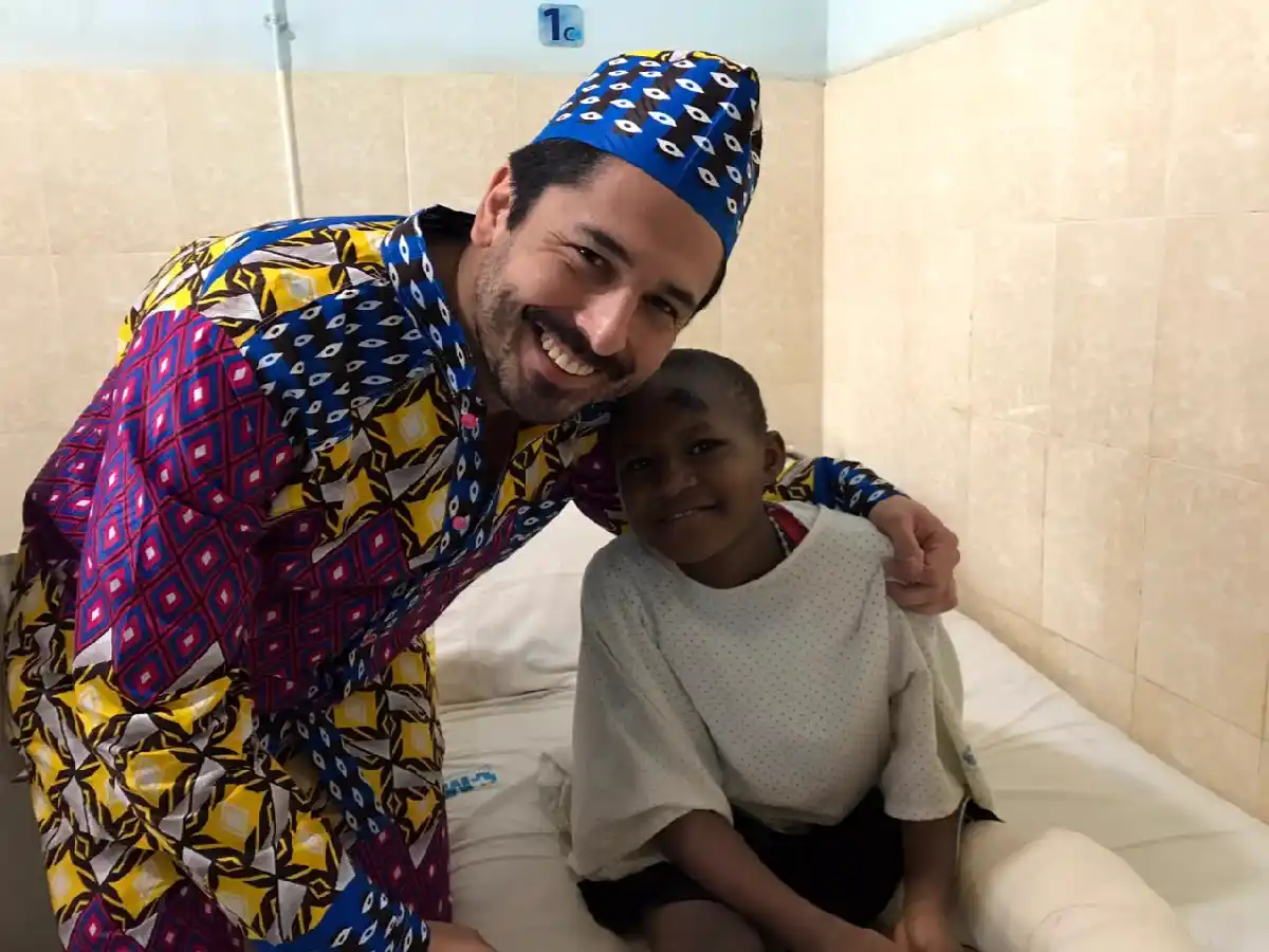 "Quería ver con mis propios ojos lo que sucedía en África" 