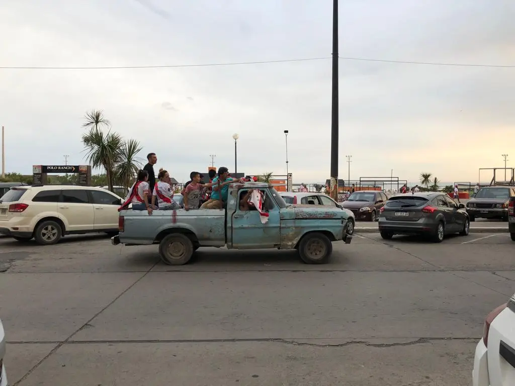 Choque durante  los festejos