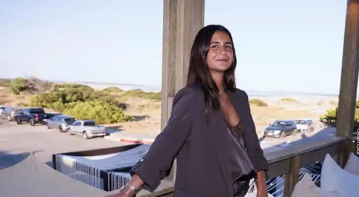 Uma Fabbiani en Punta del Este (GENTE)