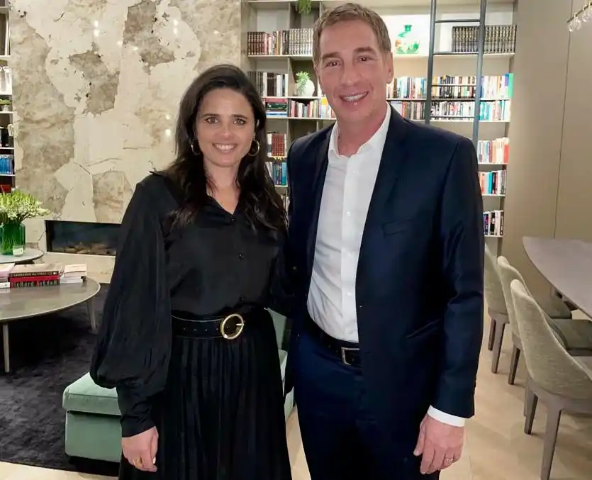En Israel, Santilli propuso modernizar a la Policía Bonarerense