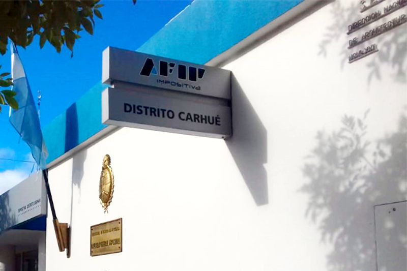 Oficina de ARCA ex AFIP en Carhué