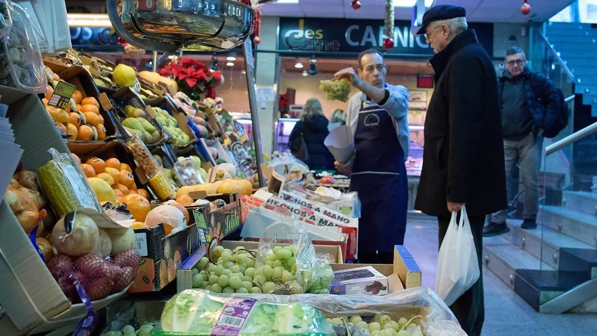 Subas en los alimentos