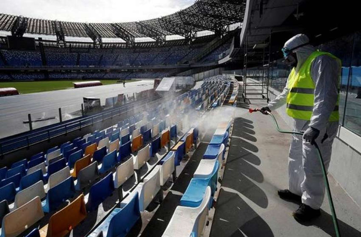 La serie A italiana, sin público hasta abril
