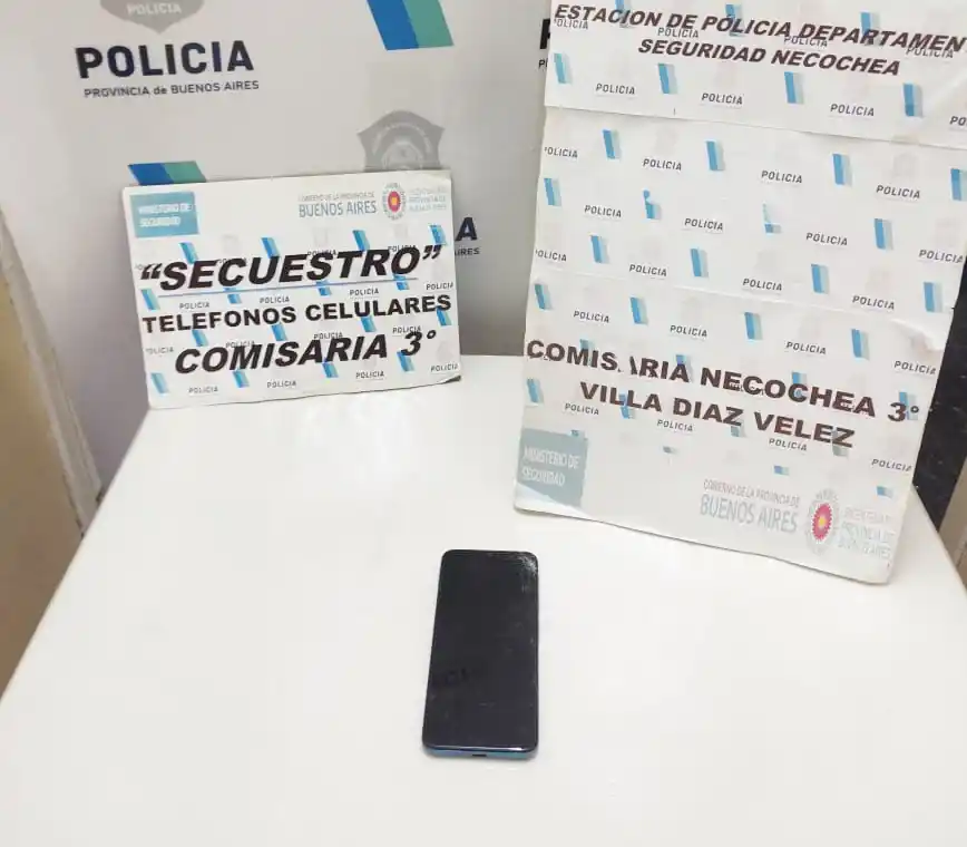 Madre e hijo involucrados en un caso de robo de un celular