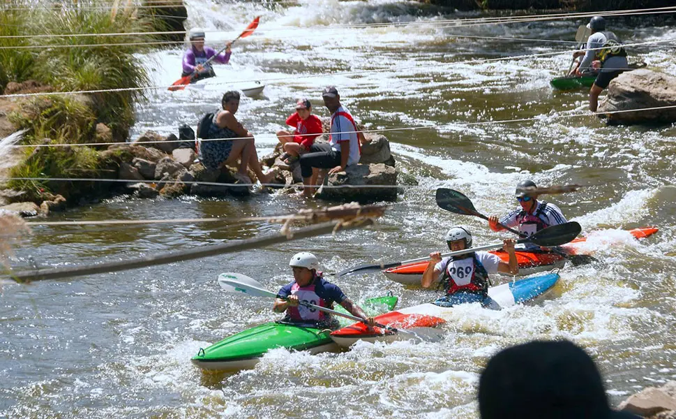 Primera fecha del provincial de kayak slalom