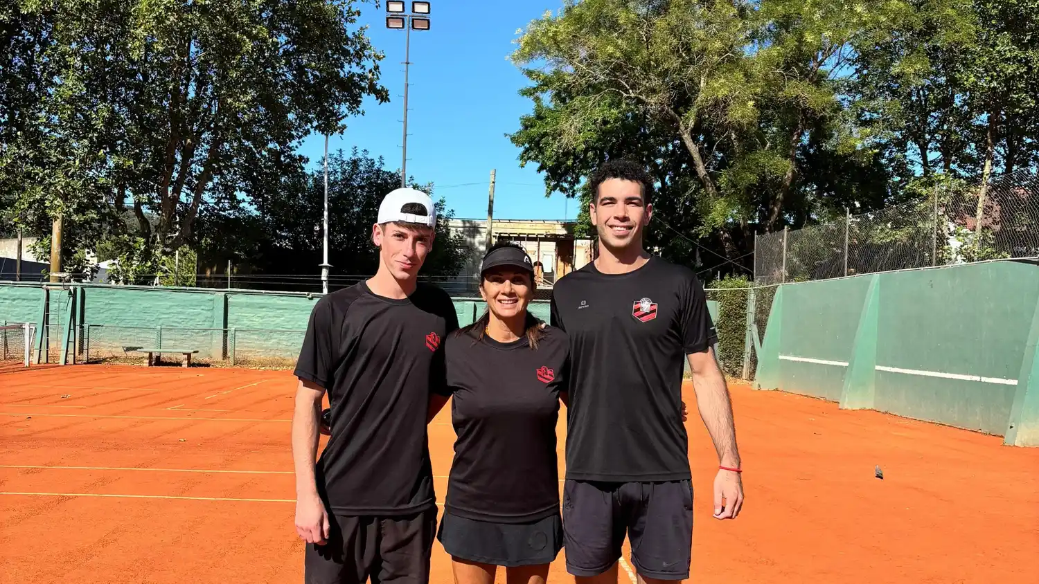Lorenzo, Pérez Roldán y Barichello.