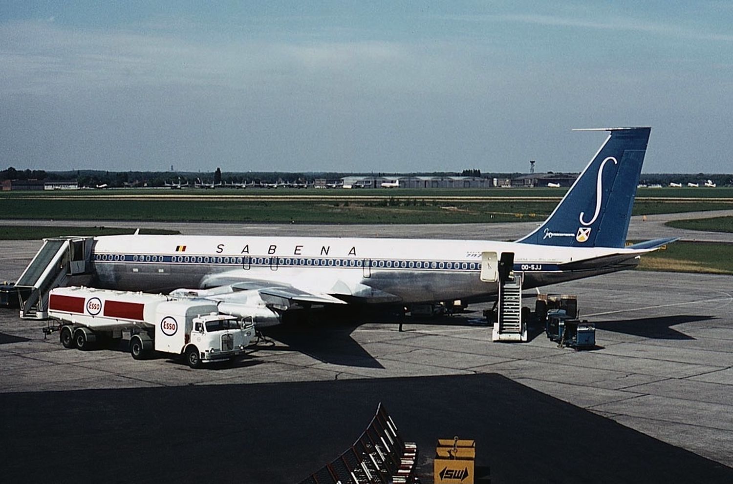 #TBT: Sabena flights to Argentina, Canada, Chile, Guatemala, Mexico and Uruguay from Brussels in 1972