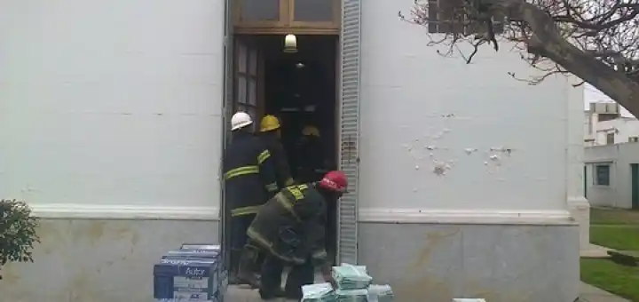 Incendio en la municipalidad de Alvear: Para Celillo fue "intencional"