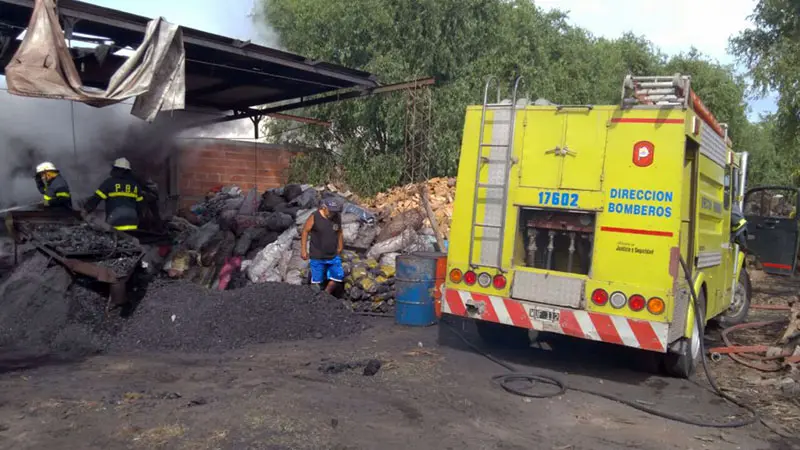 Causó preocupación un incendio a pocos metros de la Escuela 49