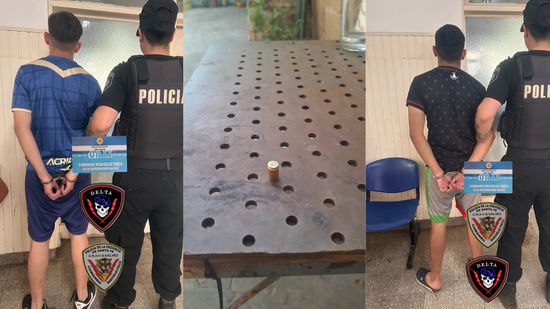 Tres jóvenes fueron detenidos tras un ataque a balazos en Villa Gobernador Gálvez