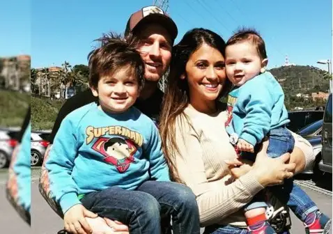 Su mujer, la esperanza de que Messi siga en la selección