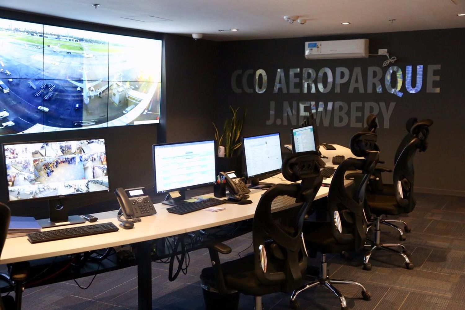 Inauguraron el nuevo Centro de Control de Operaciones del Aeroparque Jorge Newbery