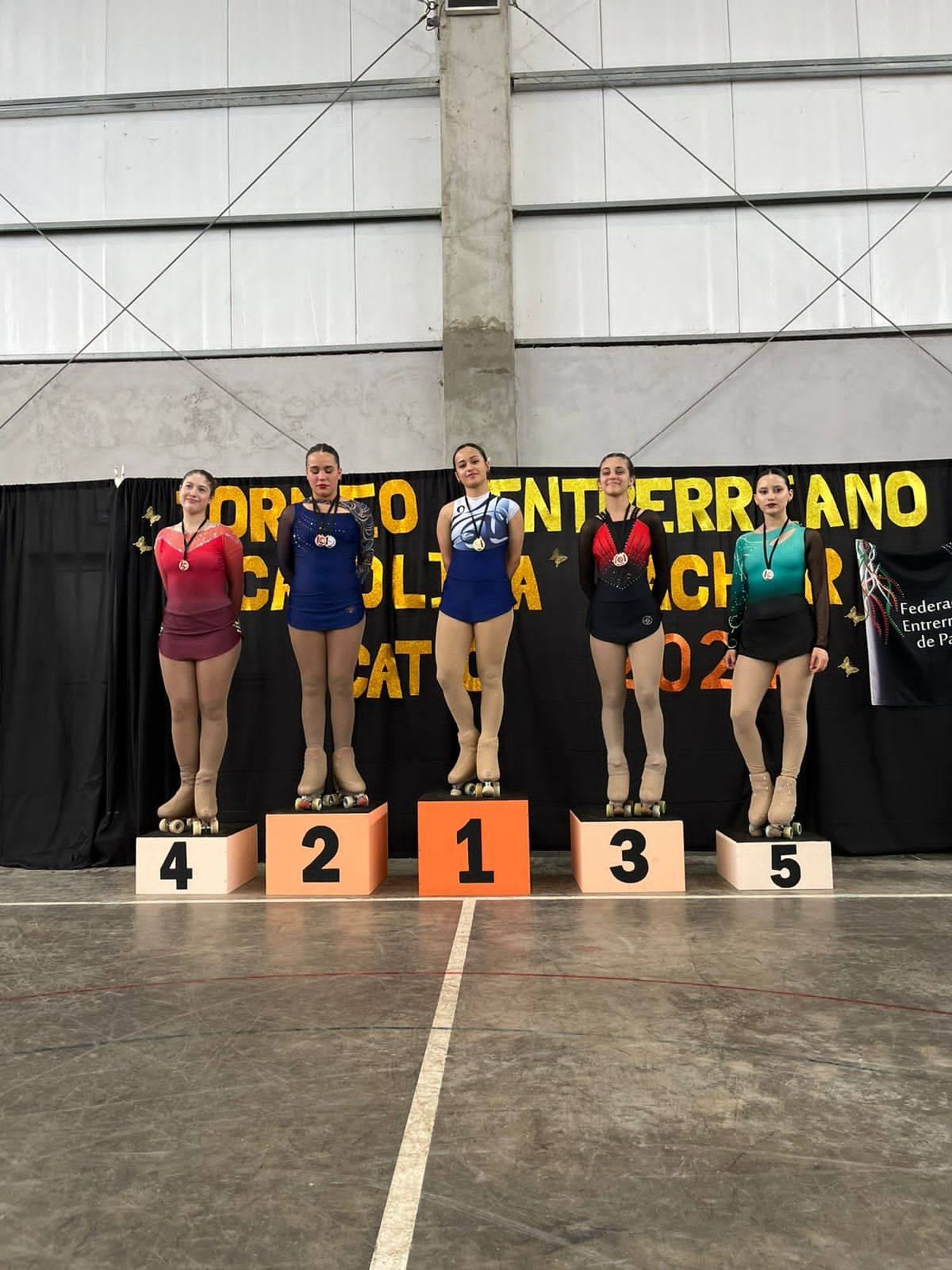 Gran labor cumplió Sociedad Sportiva en el Provincial de Patín. En la categoría Mayores "C" se coronó campeona Entrerriana Bianca Bonggio.