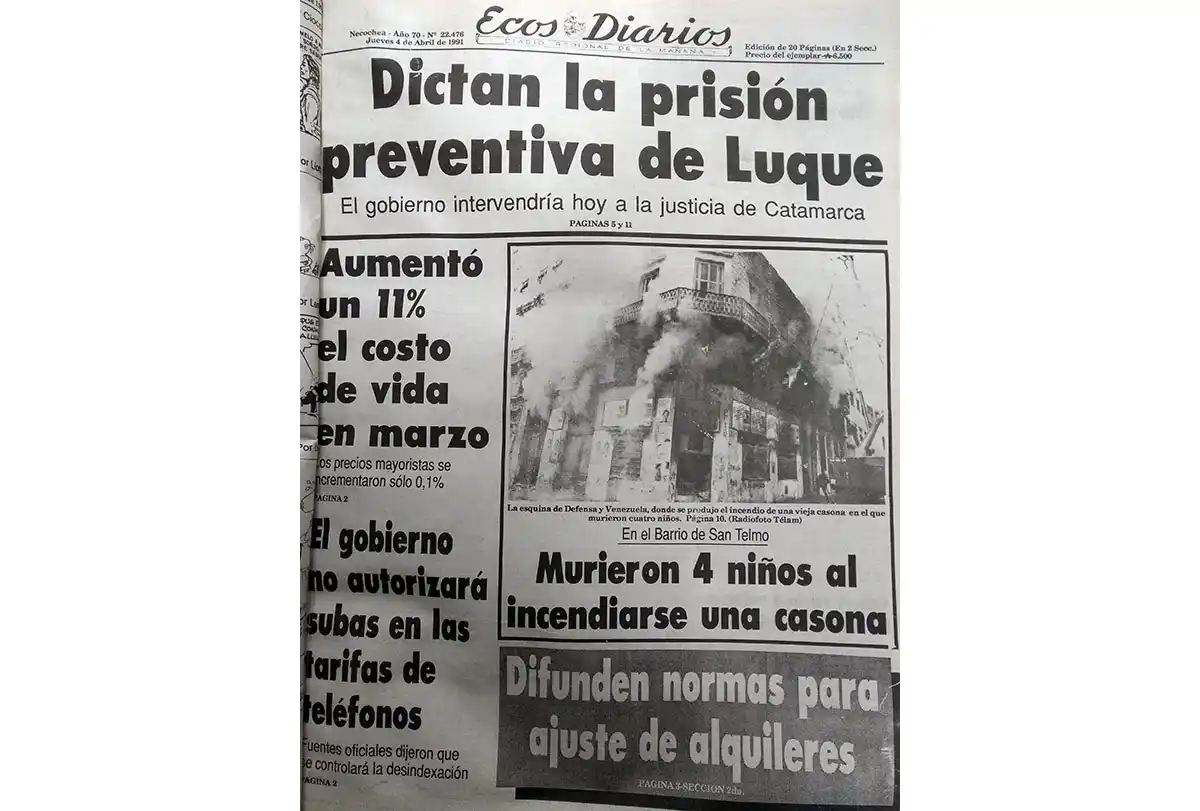 Jueves 4 de abril de 1991