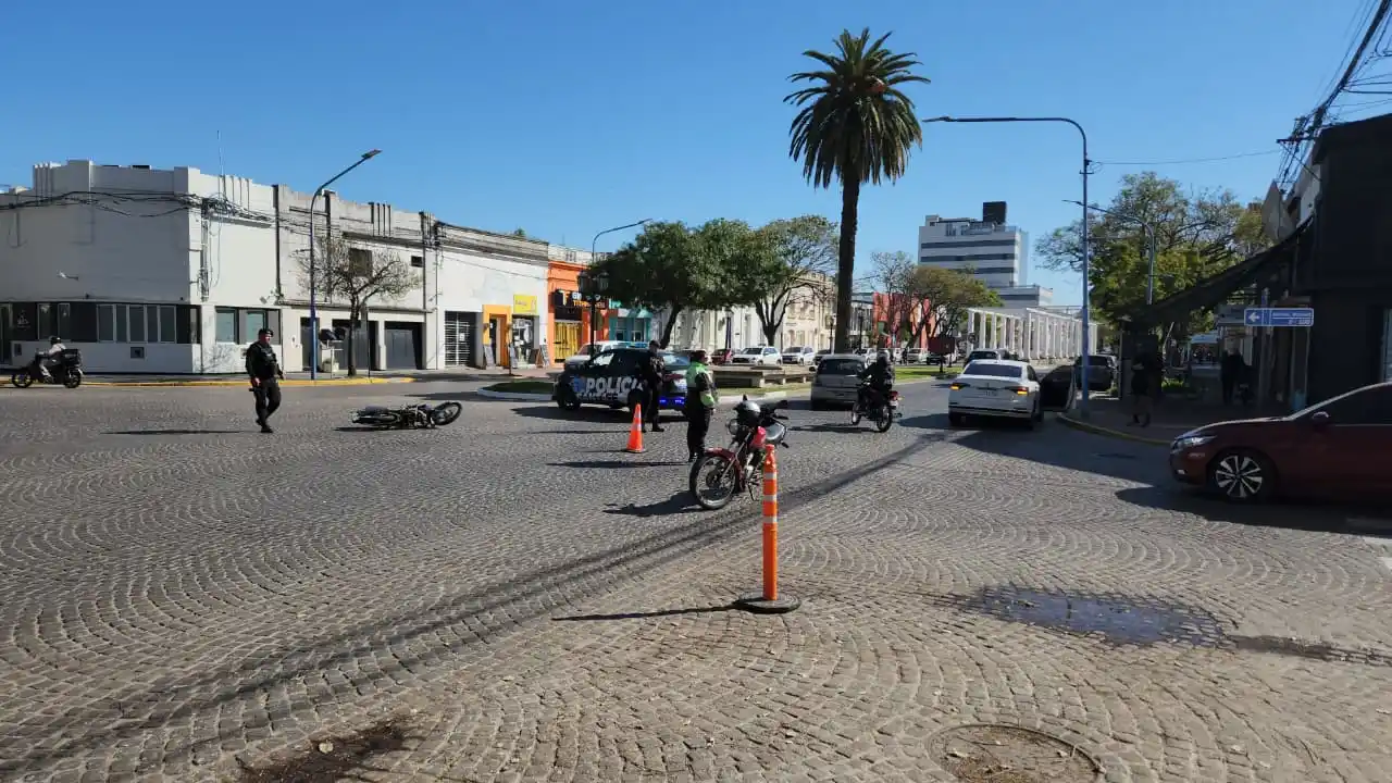 accidente calle brown y bv lehmann - 1