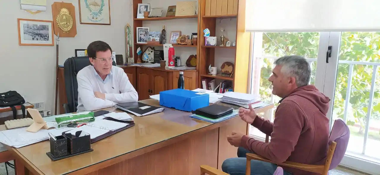 Chalde se reunió con Patricio Bertone