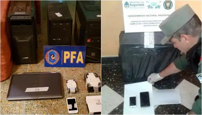 Dos detenidos por distribución y por tenencia de pornografía infantil en José León Suárez y Punta Alta