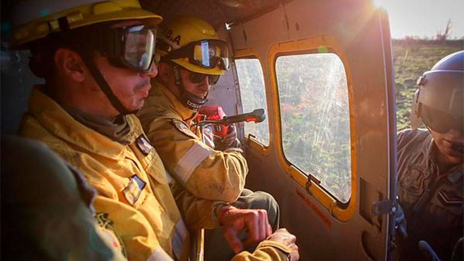 Tras el pedido de Bordet y Perotti, el Presidente ordenó la actuación de las FF.AA. en los incendios