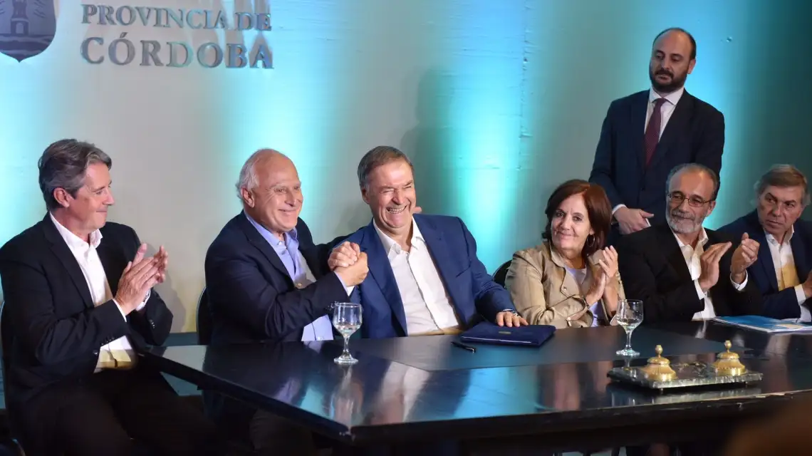 Lifschitz y Schiarretti ponen en marcha el proyecto para construir el Acueducto Interprovincial