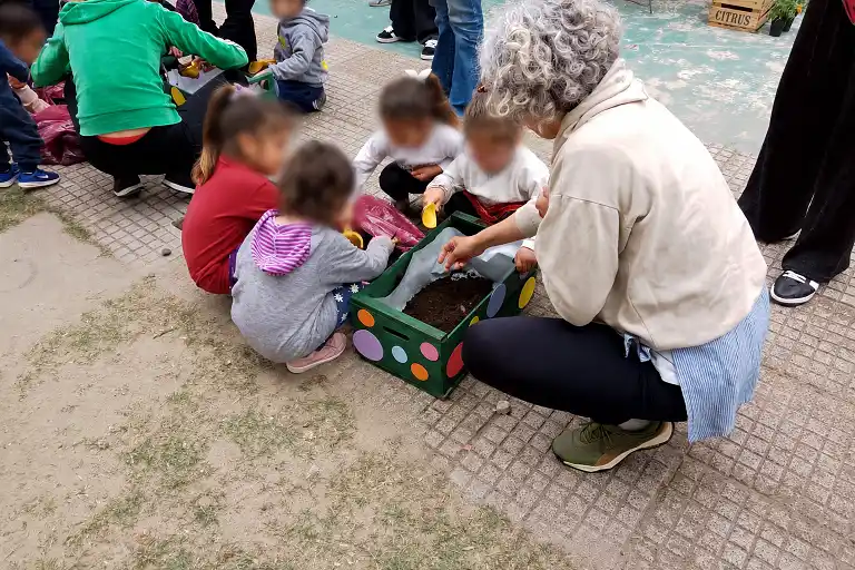 Primera infancia: asisten a 280 niños y niñas de la ciudad en contextos de alta vulnerabilidad