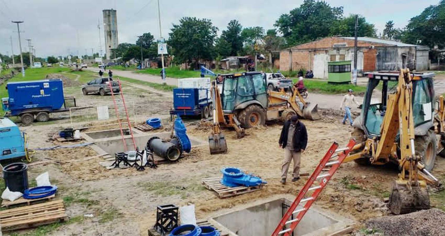 “La construcción de la nueva planta de agua potable se encuentra en la primera etapa”