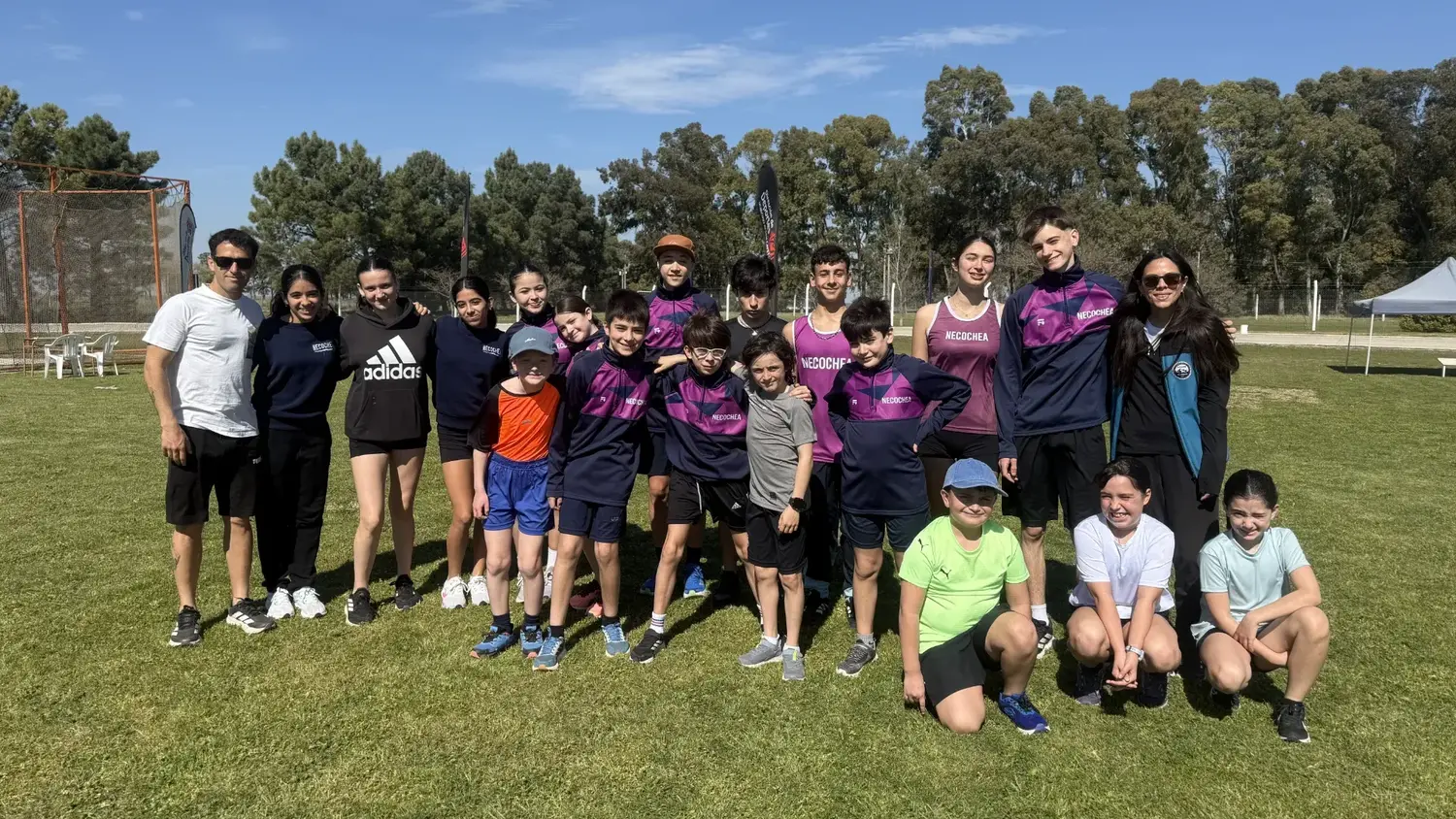 La delegación local, en lo que fue una nueva fecha de la Liga del Sudeste