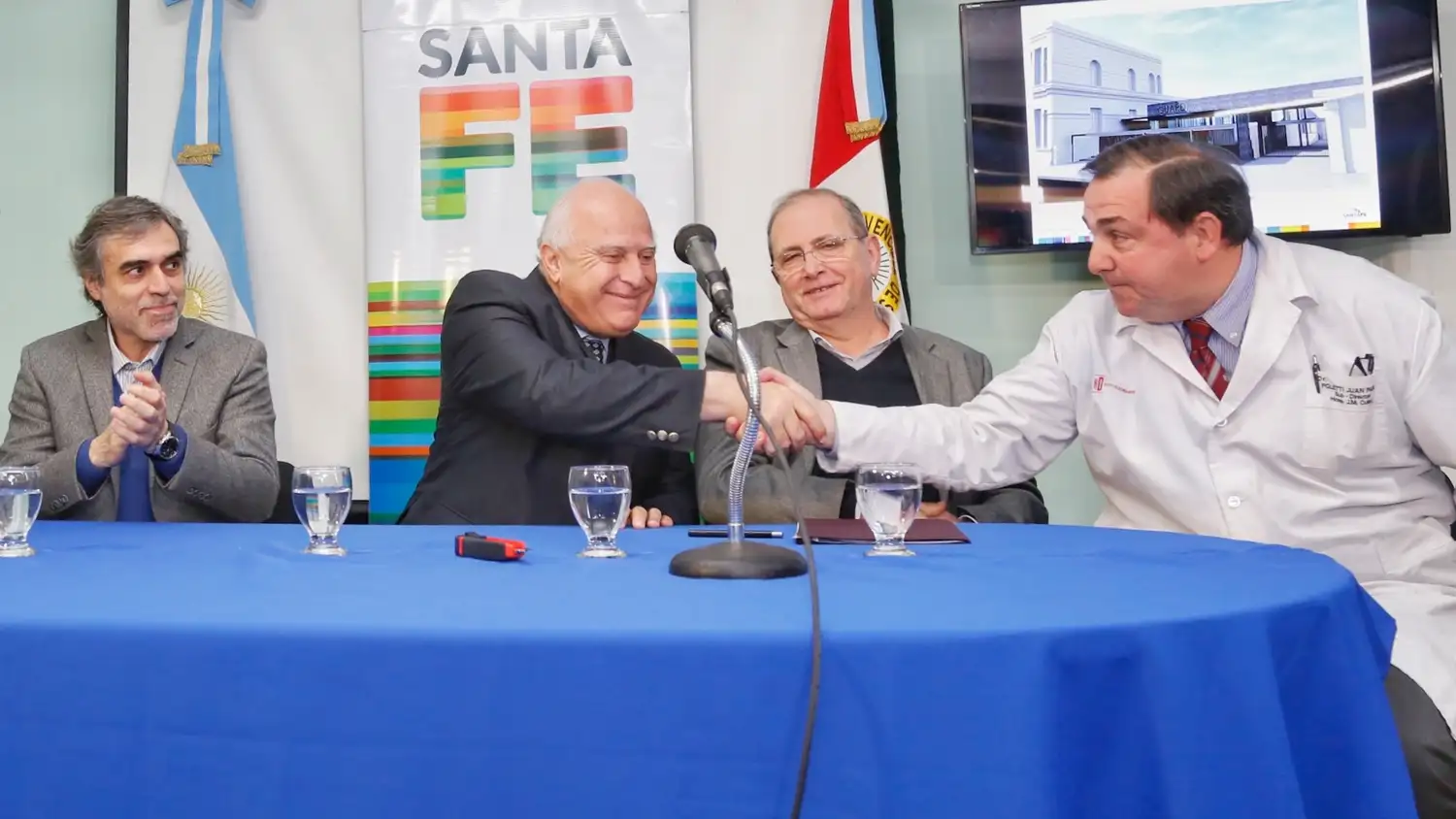 Lifschitz presidió la licitación para la nueva guardia del Hospital Cullen