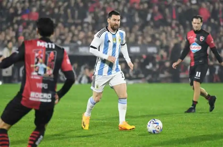 Messi: «Va a estar bueno jugar contra Newells»