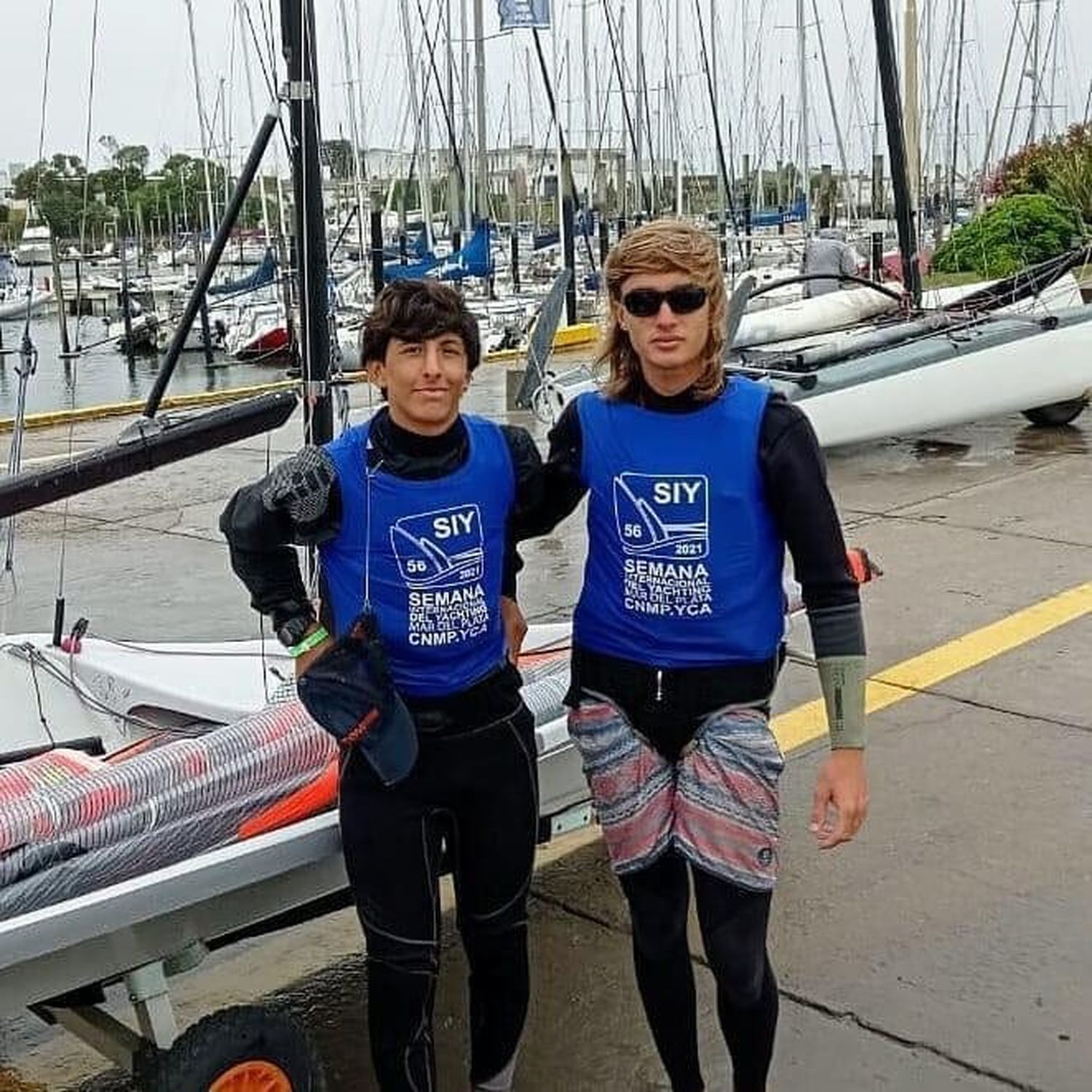 San Isidro Labrador: Marco Limardo y Lucio Fenouil, segundos en 29er