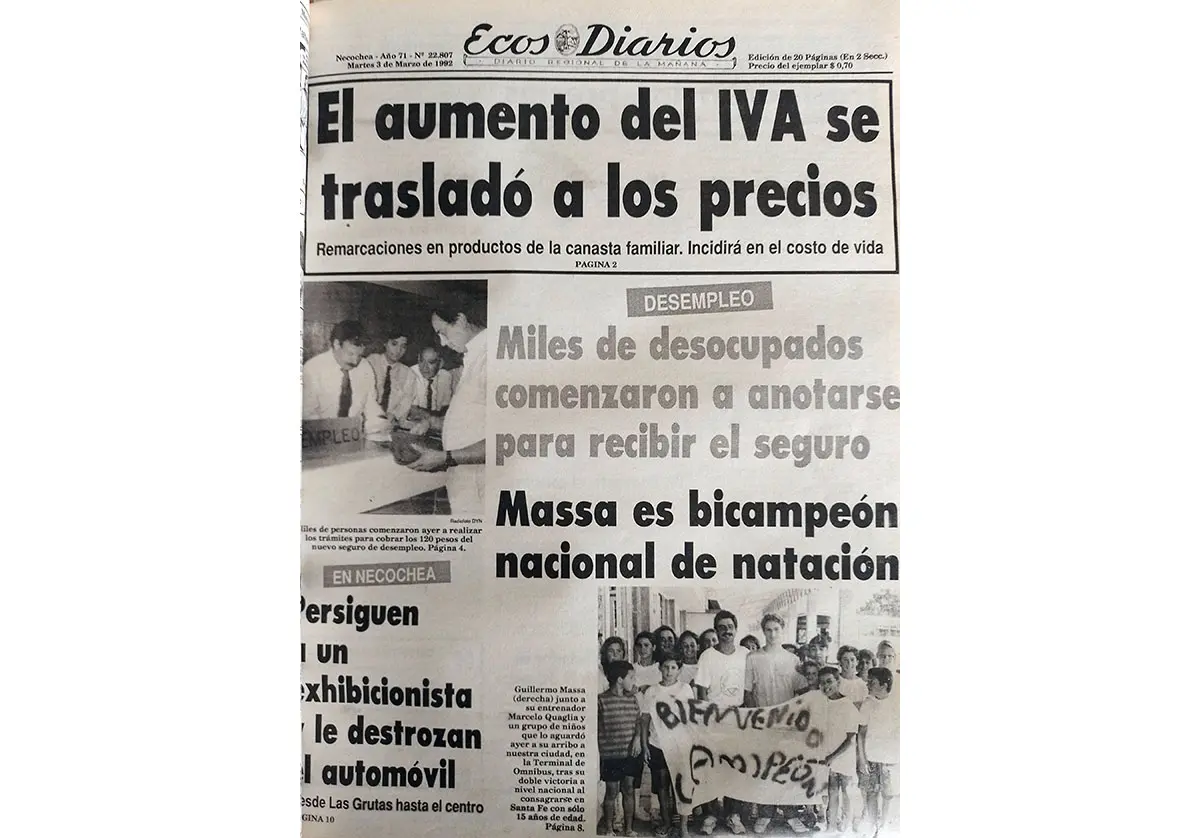 Martes 3 de marzo de 1992