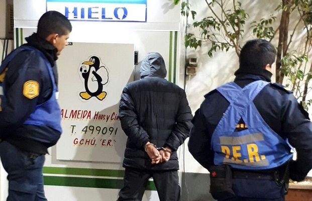 Tenia pedido de captura y fue detenido en Bolivar y Pellegrini 