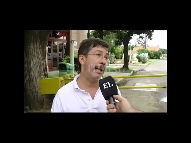 Reparan nuevos hundimientos en la zona de Bv. Pelegrini y Urquiza