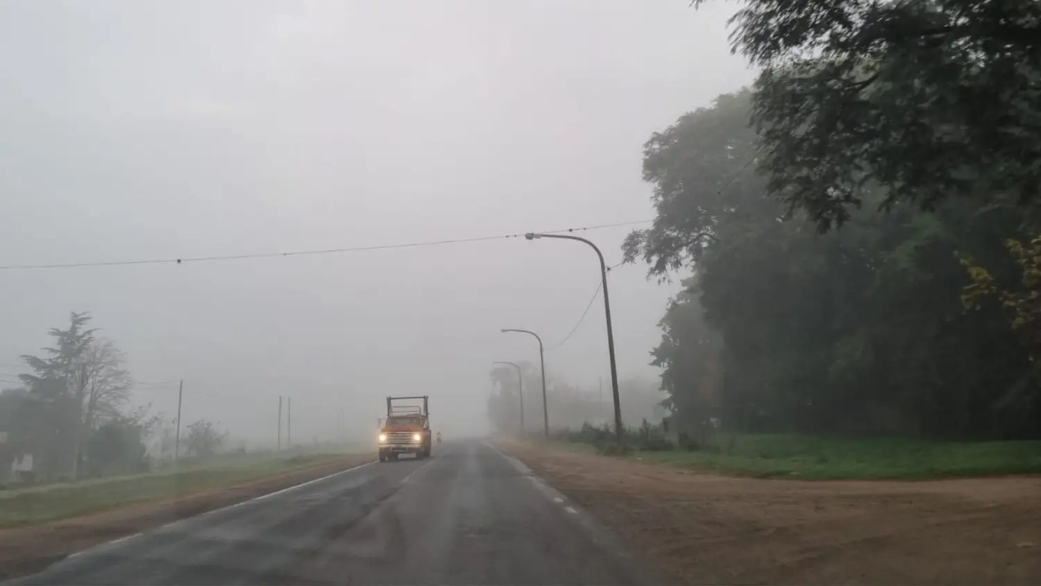 La  niebla podría registrarse en la madrugada y la mañana de este martes.