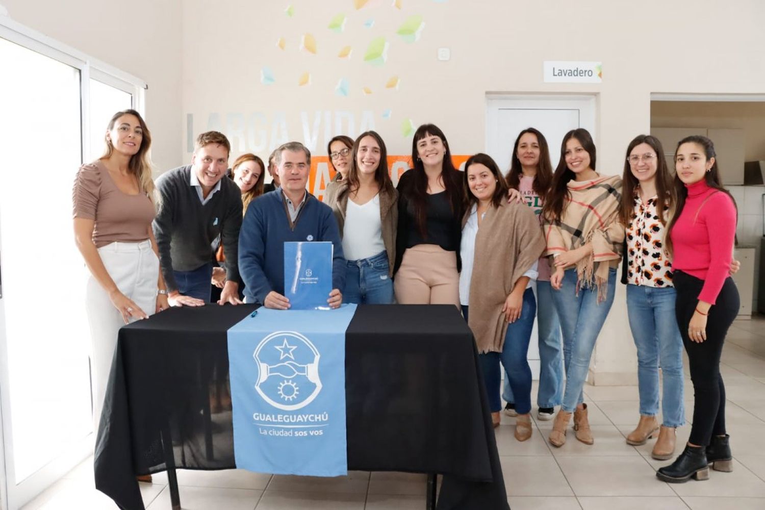 Martín Piaggio firmó un nuevo convenio con el Ministerio de Mujeres, Géneros y Diversidad de la Nación
