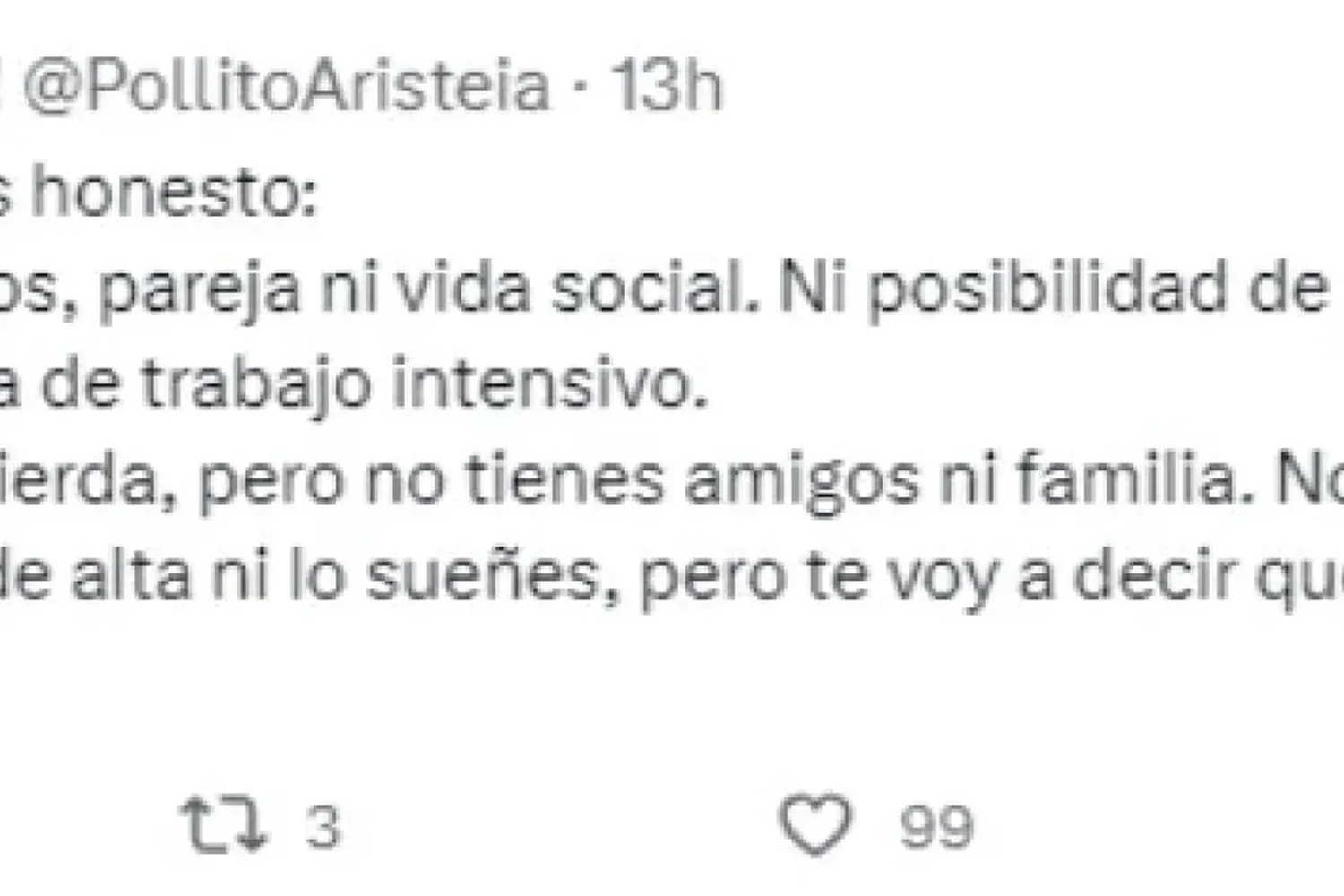 Un usuario decidió 