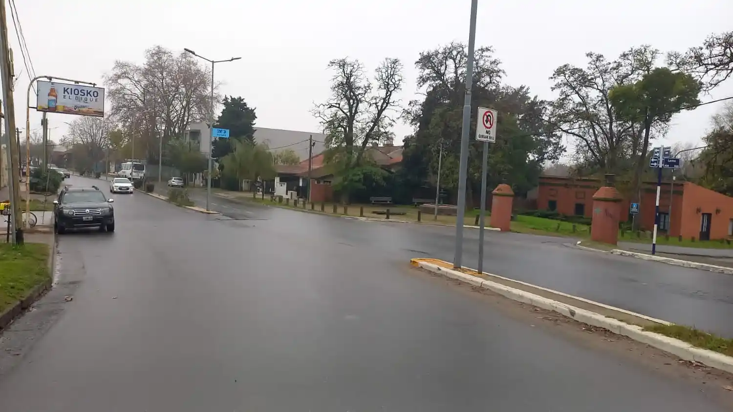 La esquina de Saavedra Lamas y Larrea