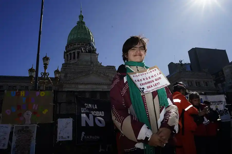 El Senado rechazó el veto de Milei a la ley de discapacidad