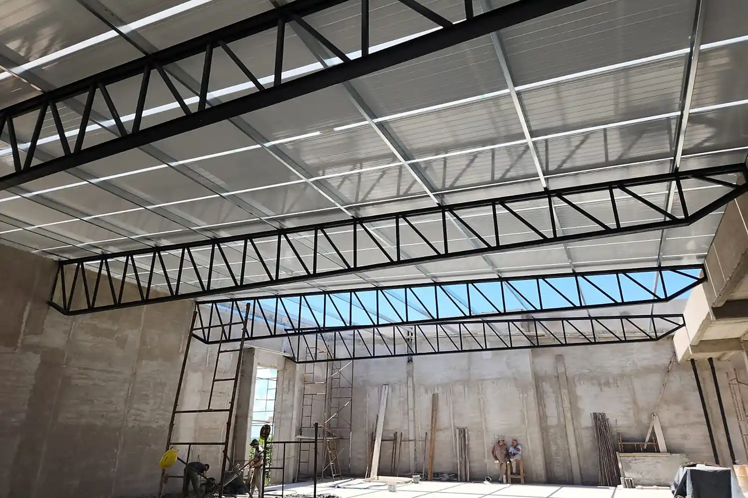 Talleres, sanitarios y hasta un ascensor: La obra de la Enet Nº 2 supera el 64% de avance